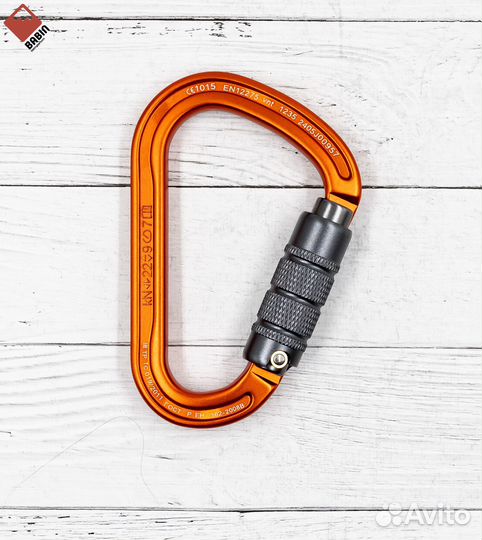 Карабины дюралевые Венто Titanium автомат оранжевы