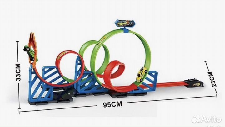 Трек, как хот вилс мертвая петля А