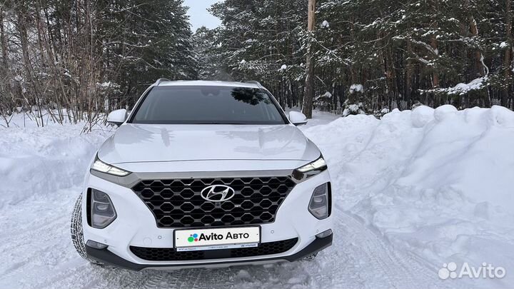 Hyundai Santa Fe 2.2 AT, 2020, 35 100 км