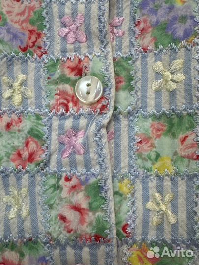 Американская винтажная рубашка женская 52/54