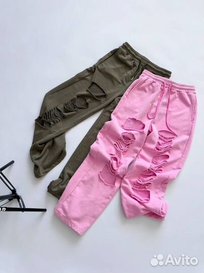 Штаны равные джоггеры