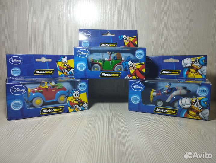 Машинки Motorama Disney 1 43