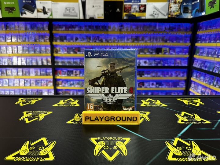 Sniper Elite 4 PS4 Новый Диск