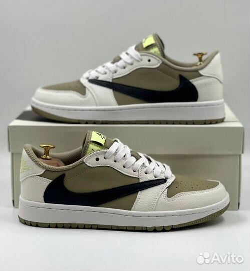 Кроссовки Travis Scott x Air Jordan 1 Low Golg 6.0