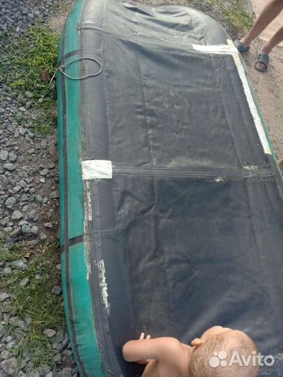 Лодка надувная резиновая бу