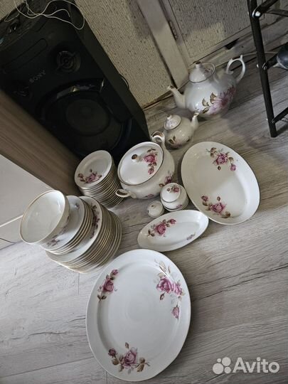 Советский столовый сервиз