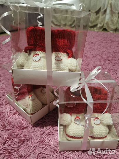 Детские пинетки ручной работы