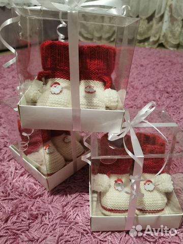 Детские пинетки ручной работы