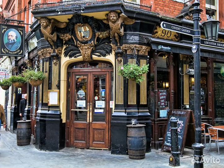 Лондон Топ-Экскурсия Тур по старинным пабам Лондон