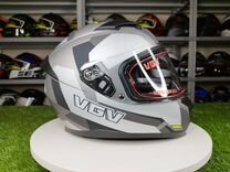 Мотоциклетный шлем VGV отличного качества. Матовый