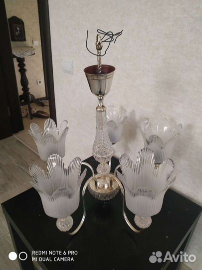 Хрустальная люстра СССР