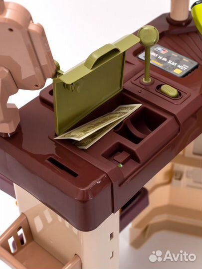 Супермаркет детский (магазин) с тележкой 85 см Нов