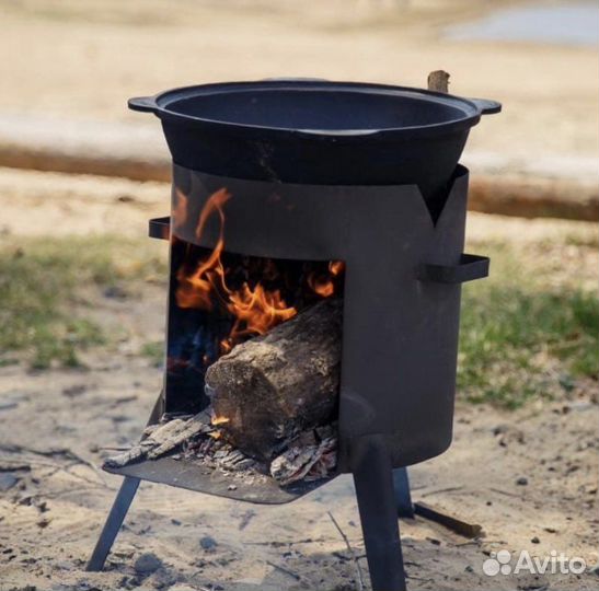 Казан чугунный
