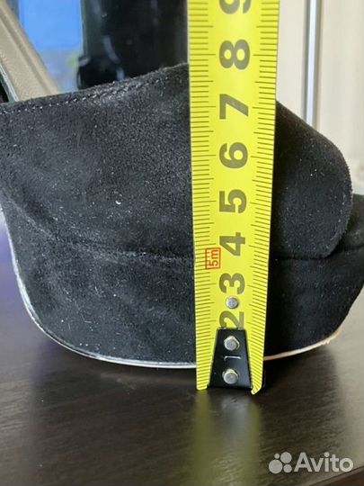 Босоножки экозамша, 39