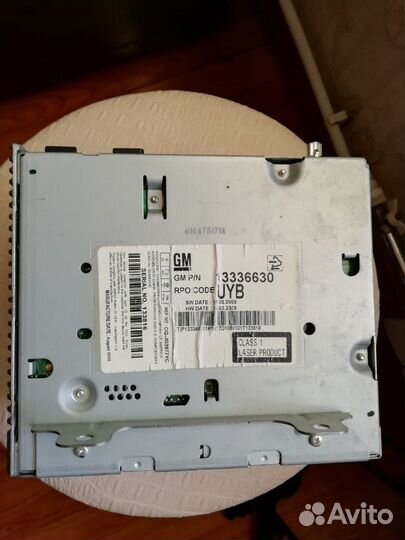 Штатная магнитола на Шевроле Круз