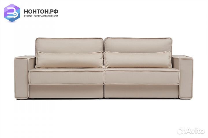 Диван тик-так Сохо 3-х местный бежевый