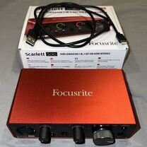 Звуковая карта focusrite scarlett solo 3rd gen