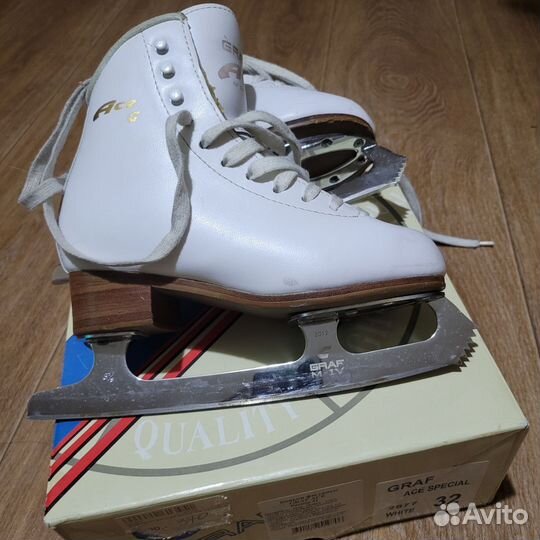Коньки фигурные 32 размер