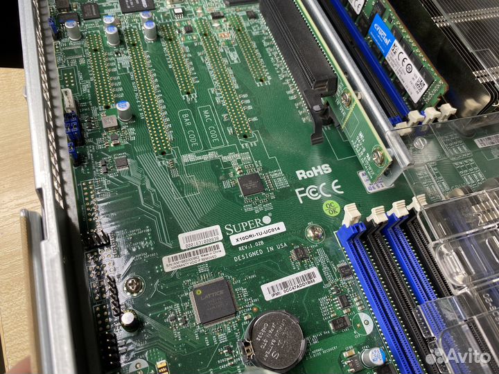 Сервер SuperMicro X10DRI-1U-UC014 2620v3/32/1U опт