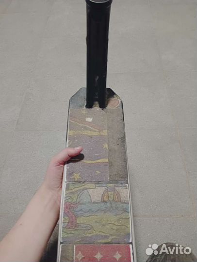 Дека для трюкового самоката