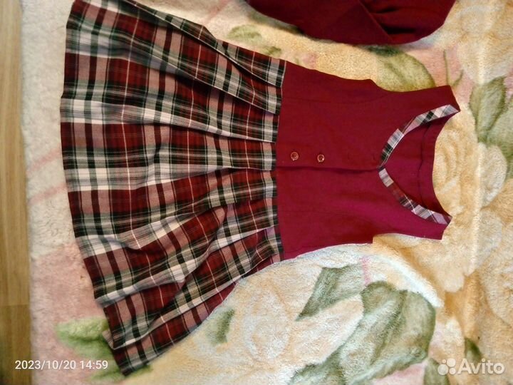 Костюм для девочки школьный