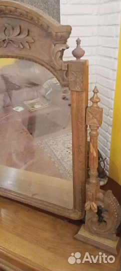 Зеркало накомодное старинная XIX век