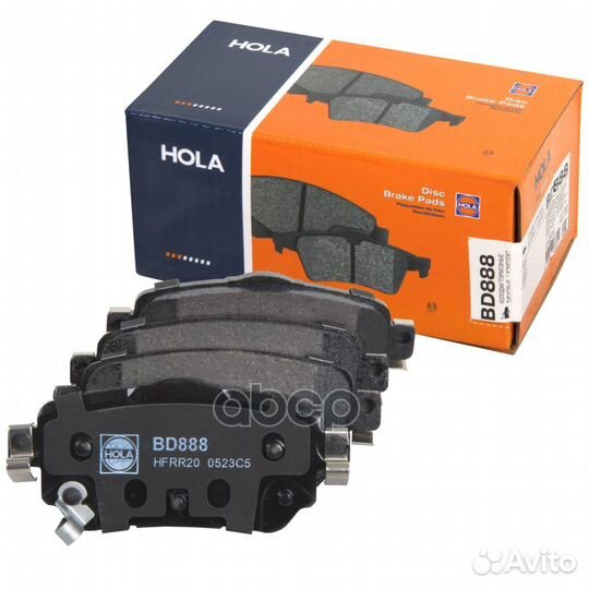 Колодки тормозные BD888 hola