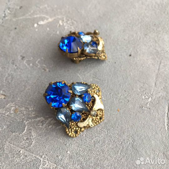 Винтажные украшения СССР клипсы