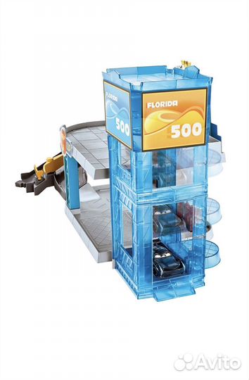 Трек гараж Тачки :Молния Маквин Mattel