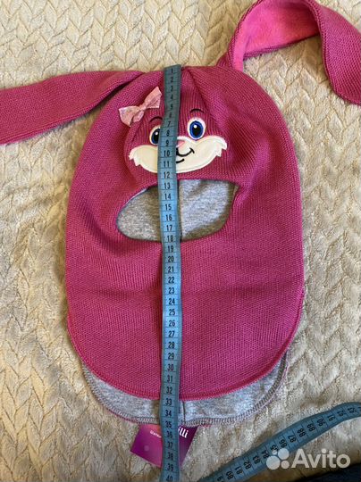 Шапка шлем осень весна 4-5 лет