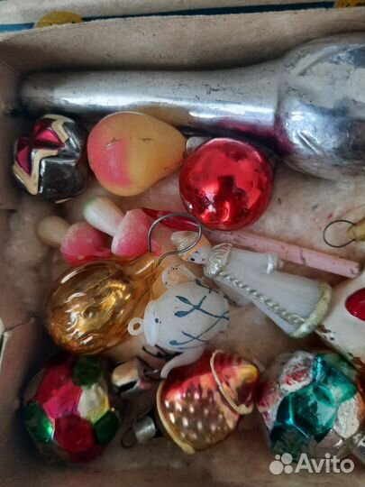 Елочные игрушки СССР