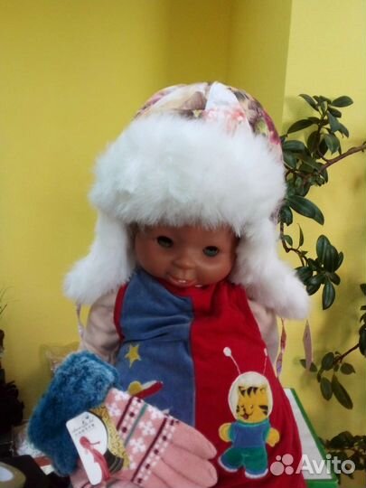 Шапки Девочковые Зимние.новые