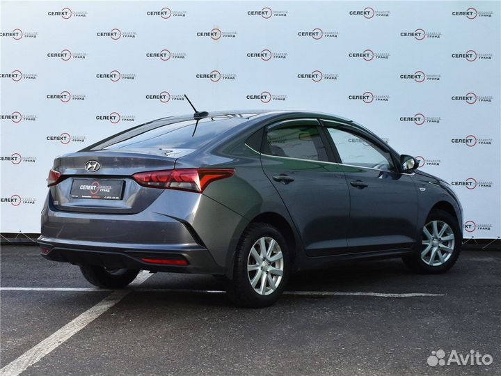 Hyundai Solaris 1.6 МТ, 2021, 95 296 км