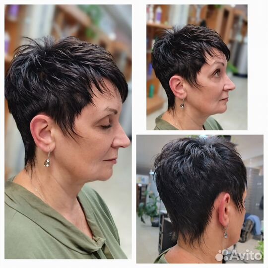 Короткие креативные стрижки