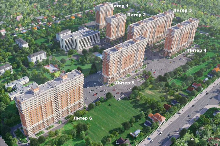 Квартира-студия, 19,4 м², 6/16 эт.