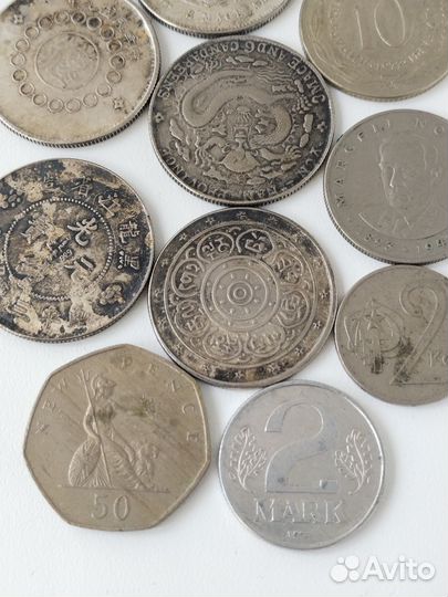 Микс иностранных монет