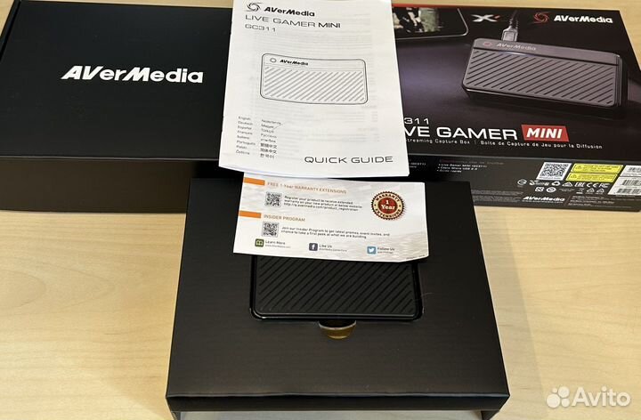 Карта захвата avermedia live gamer mini