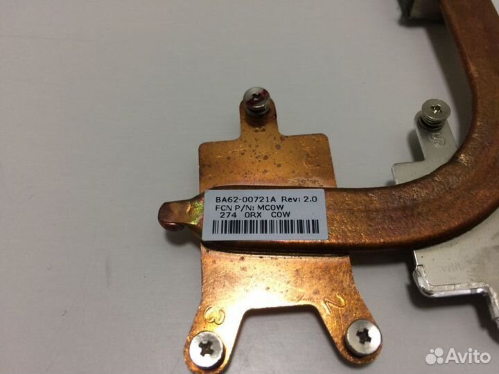 Радиатор ноутбука Samsung NP530U4C, NP535U4C