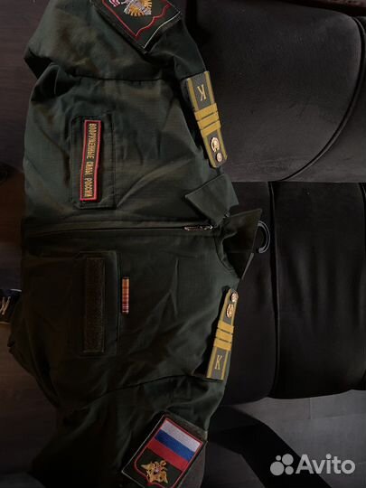 Офисная военная форма зеленая бу