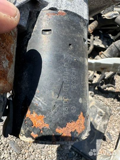 Стартер Toyota Corolla E180 1ZR-FE 2014