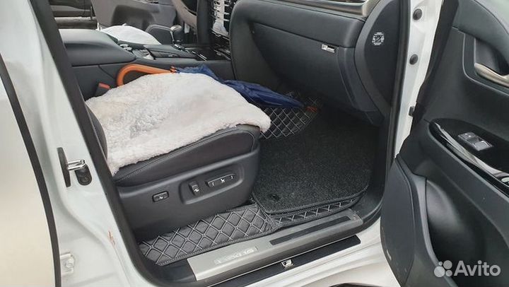 Коврики из экокожи 3D