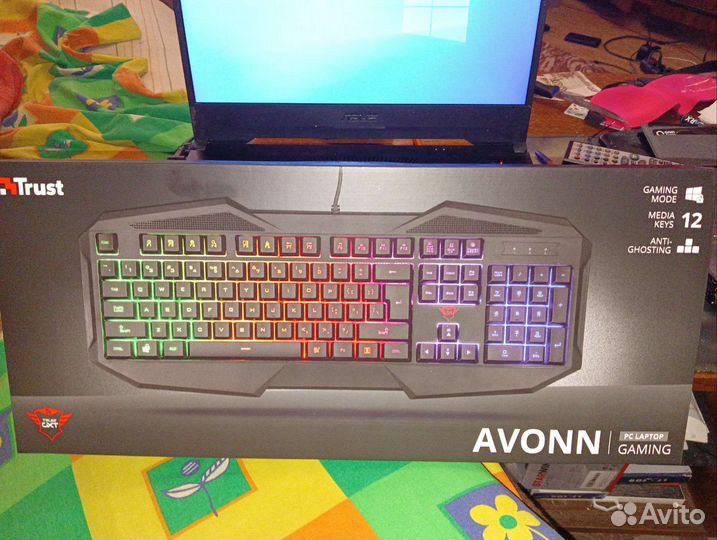 Игровая клавиатура с подсветкой