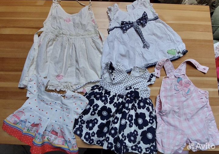 Вещи пакетом на девочку от 0 до 1 года