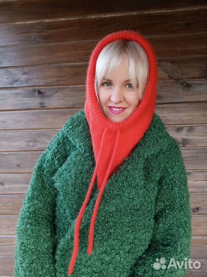 Капор из пуха норки