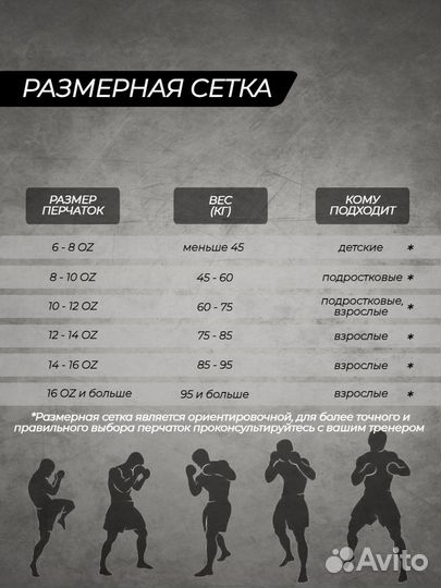 Боксерские перчатки Grant