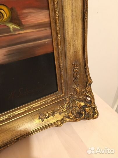 Картина маслом Германия очень красивая