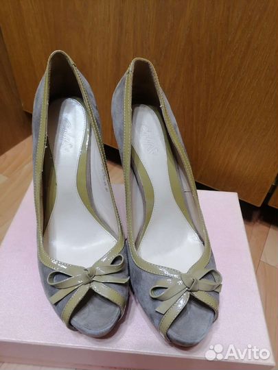 Туфли женские 40 размер замшавые