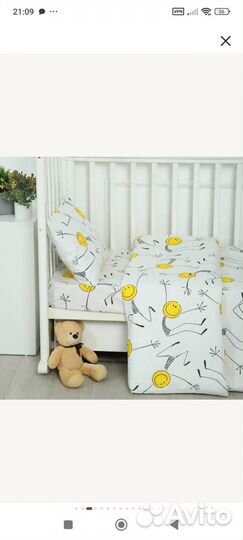 Детское постельное белье в детскую кроватку