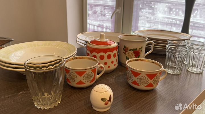 Посуда СССР все в одни руки ложки