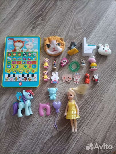 Пакет игрушек для девочки
